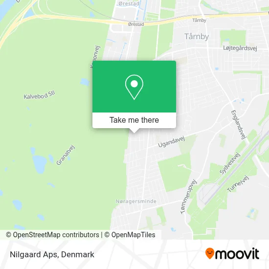 Nilgaard Aps map