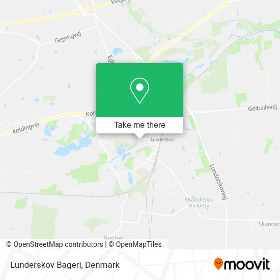 Lunderskov Bageri map