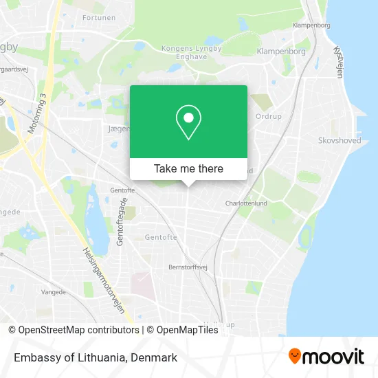 Embassy Of Lithuania map