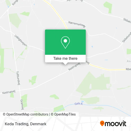 Keda Trading map