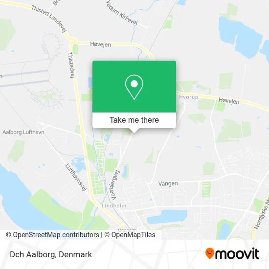 Dch Aalborg map