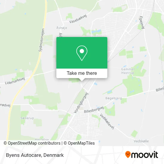 Byens Autocare map