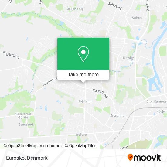Eurosko map