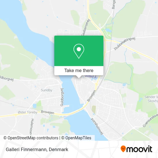 Galleri Finnermann map