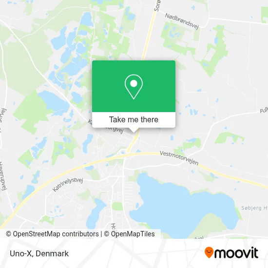 Uno-X map