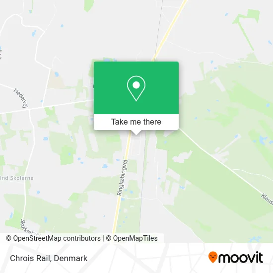 Chrois Rail map