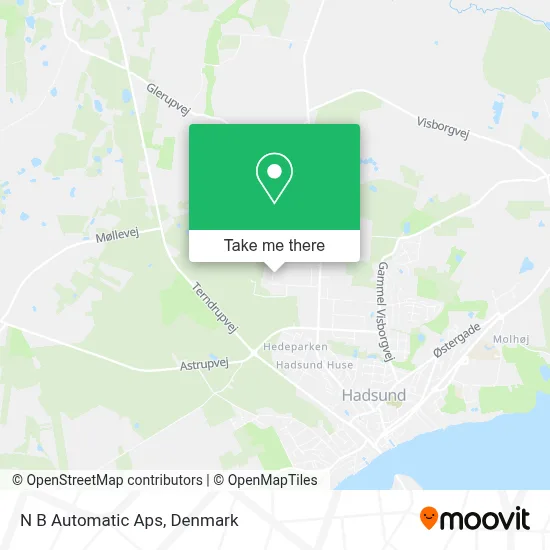 N B Automatic Aps map