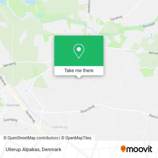 Ullerup Alpakas map