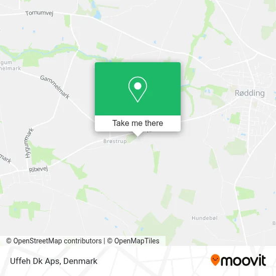 Uffeh Dk Aps map