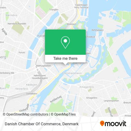 Danish Chamber Of Commerce map