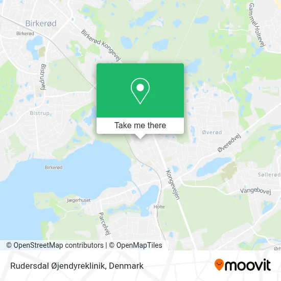 Rudersdal Øjendyreklinik map