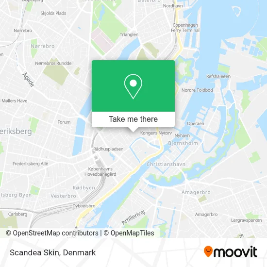 Scandea Skin map