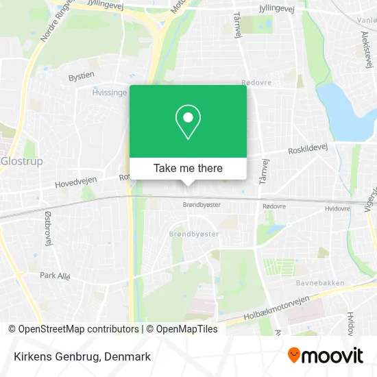 Kirkens Genbrug map