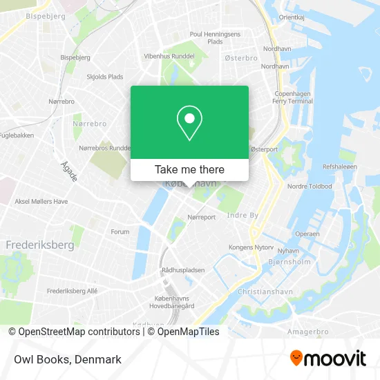 Owl Books map