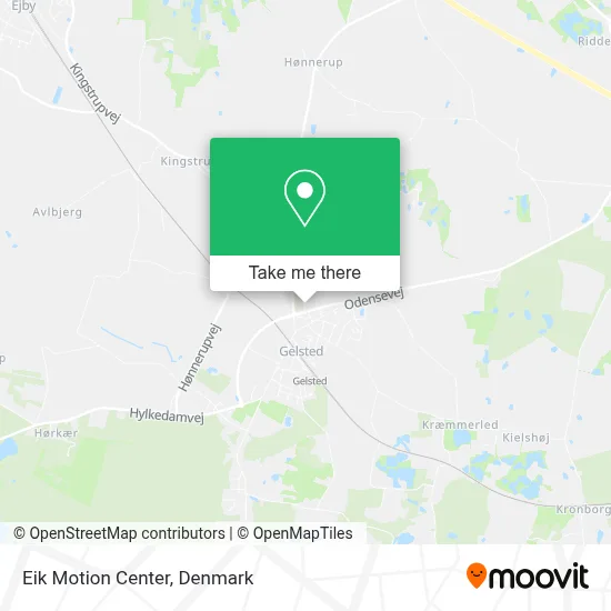 Eik Motion Center map