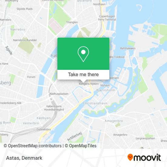 Astas map
