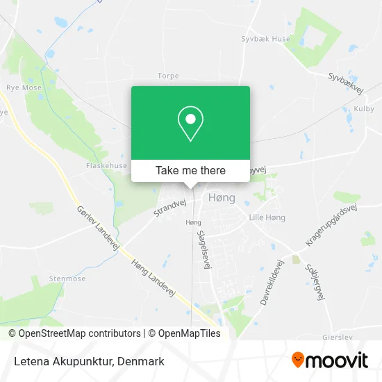 Letena Akupunktur map