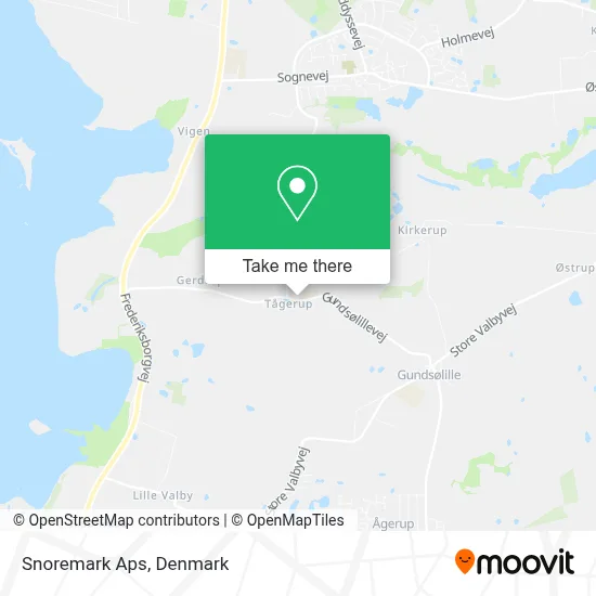 Snoremark Aps map