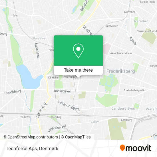 Techforce Aps map