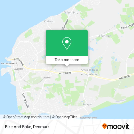 Bike And Bake map