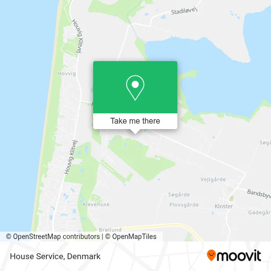 House Service map