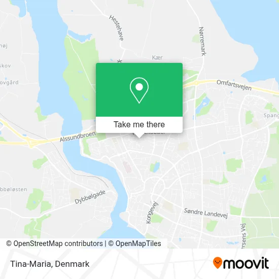 Tina-Maria map