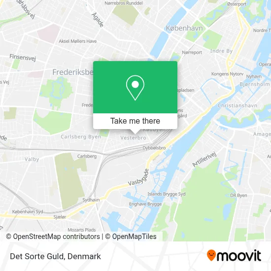 Det Sorte Guld map