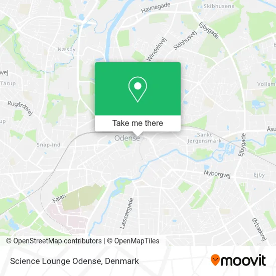 Science Lounge Odense map