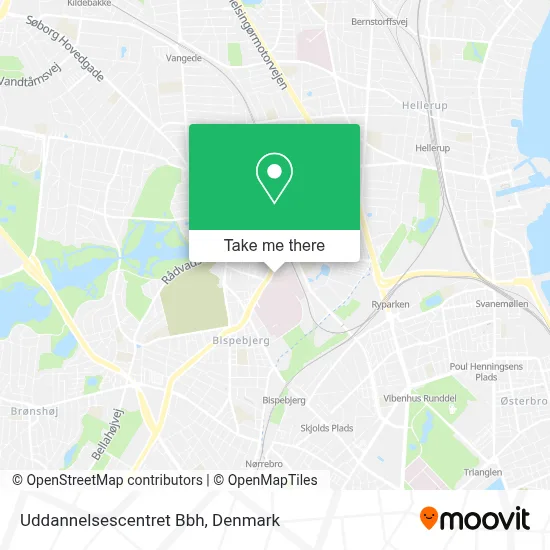 Uddannelsescentret Bbh map