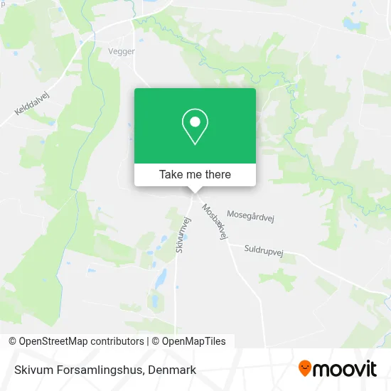 Skivum Forsamlingshus map