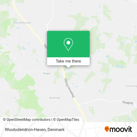 Rhododendron-Haven map