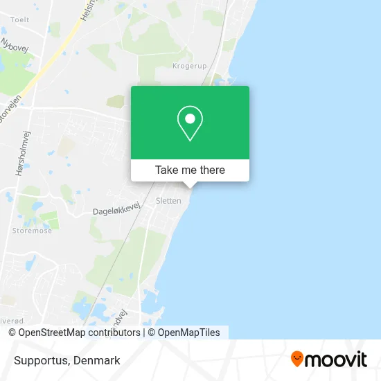 Supportus map