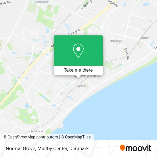Normal Greve, Midtby Center map