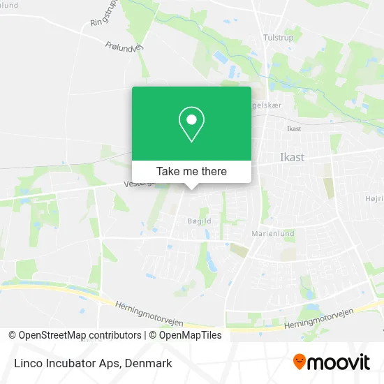 Linco Incubator Aps map