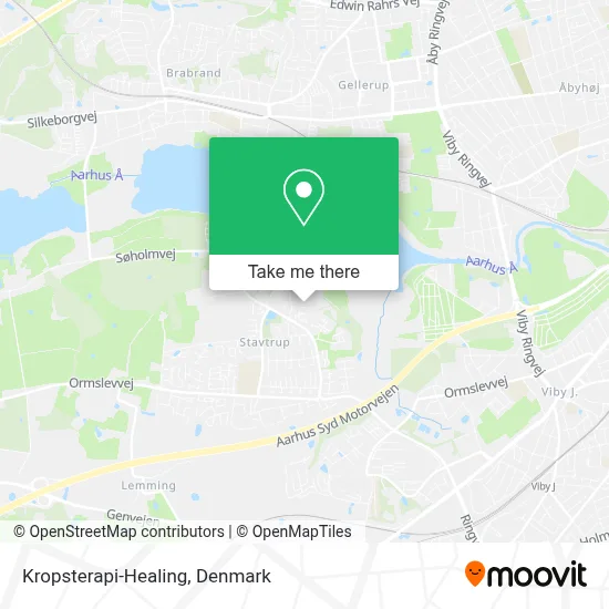 Kropsterapi-Healing map