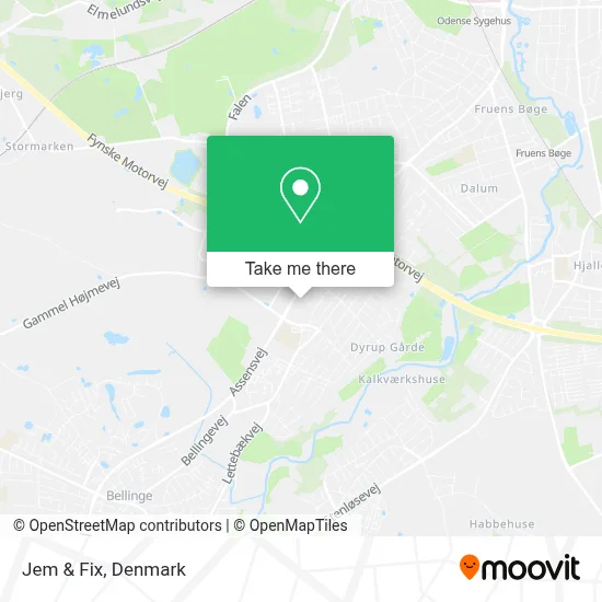 Jem & Fix map