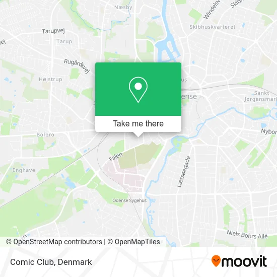 Comic Club map