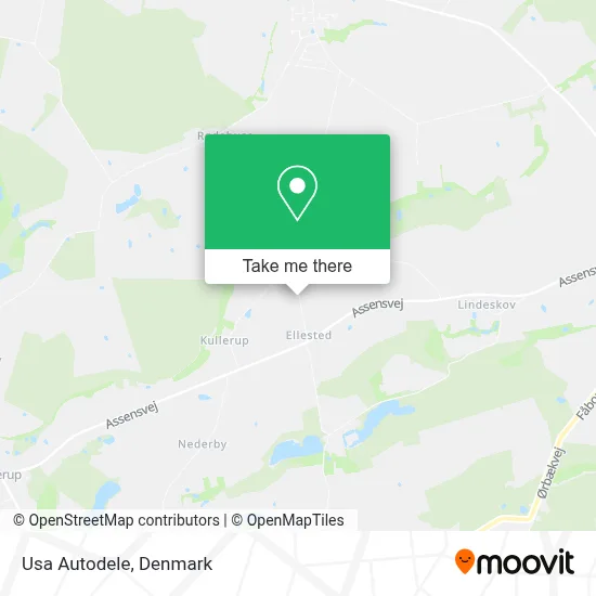 Usa Autodele map