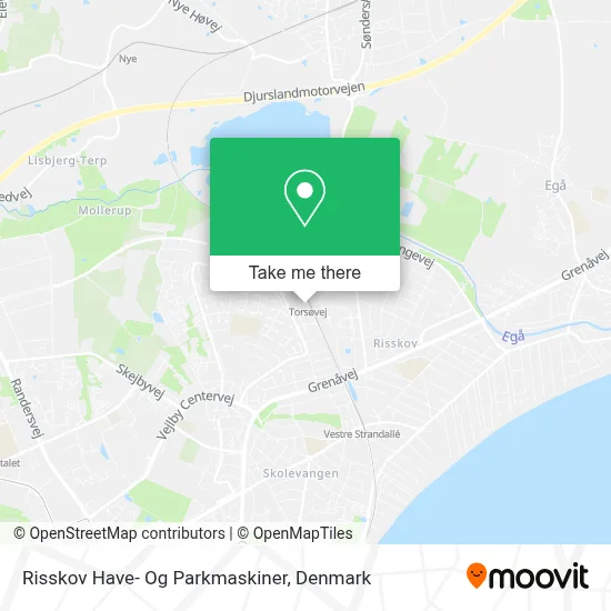 Risskov Have- Og Parkmaskiner map