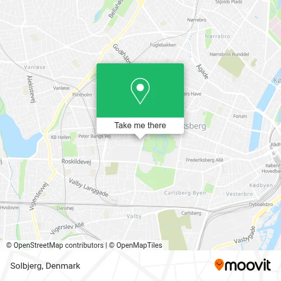 Solbjerg map