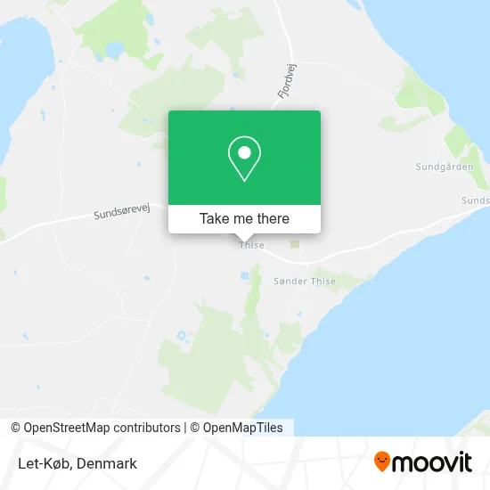 Let-Køb map