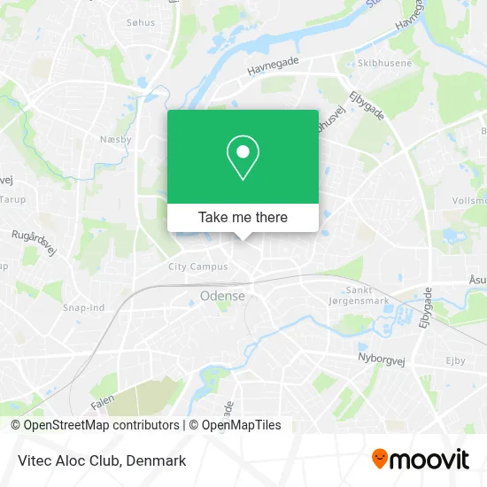Vitec Aloc Club map