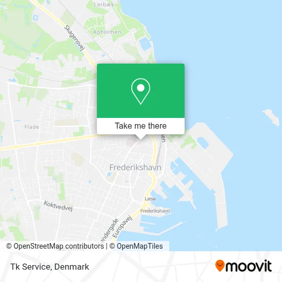 Tk Service map