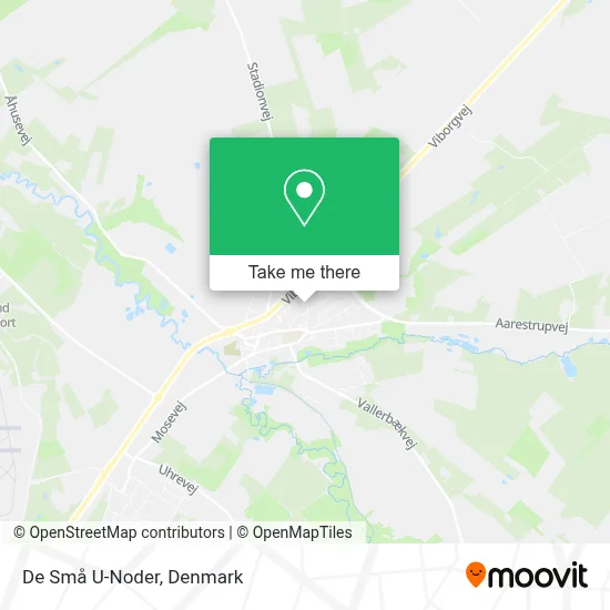 De Små U-Noder map