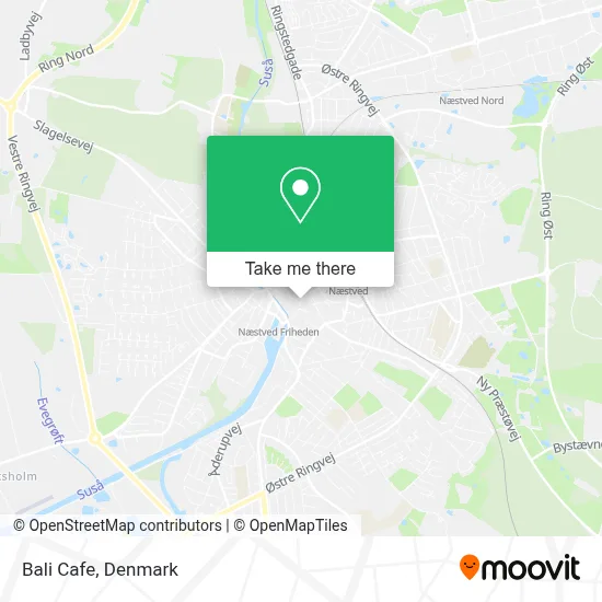 Bali Cafe map