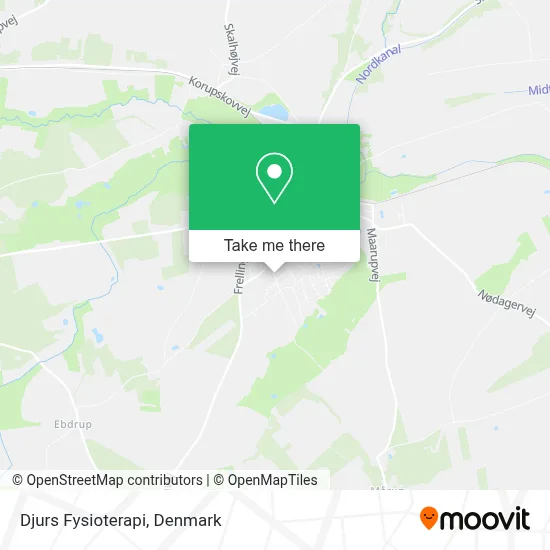 Djurs Fysioterapi map