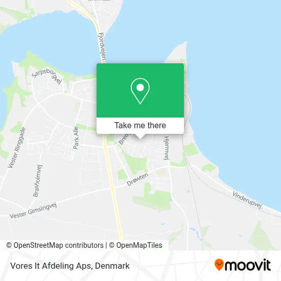 Vores It Afdeling Aps map