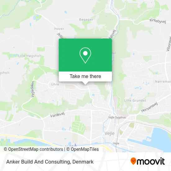 Anker Build And Consulting map