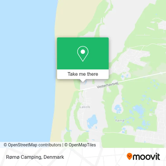 Rømø Camping map