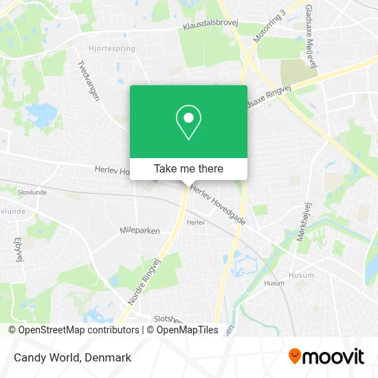 Candy World map